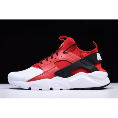 Nike Air Huarache Run Ultra Beyaz / Kırmızı / Siyah Spor Ayakkabı Türkiye - GFKYG844